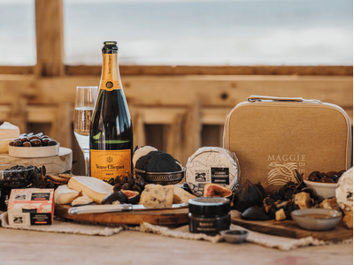 The Cheese Entertaining Hamper with Clicquot