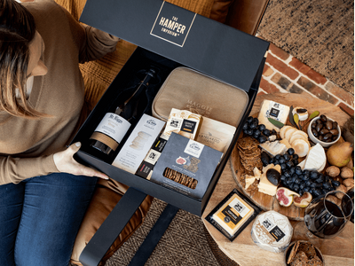 Australian Cheese Grazing Hamper with Shiraz