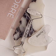 Florré Quartz Eye Roller & Gua Sha Set